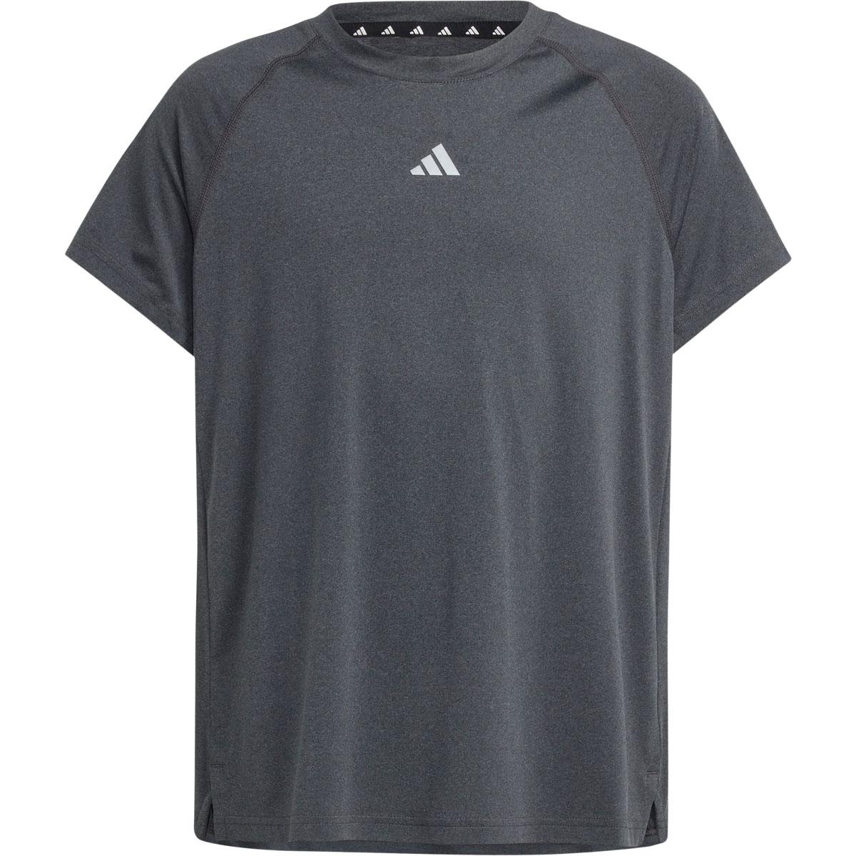adidas Lux Trenings T-skjorte Barn BLACK/WHITE/BLACK