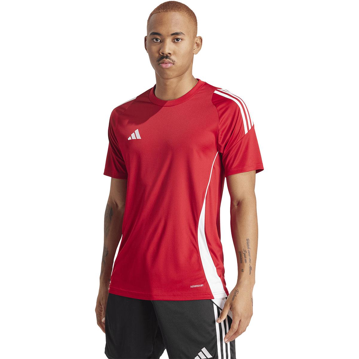 adidas Tiro 24 Trænings T-shirt TEPORE/CBLACK/FTWWHT