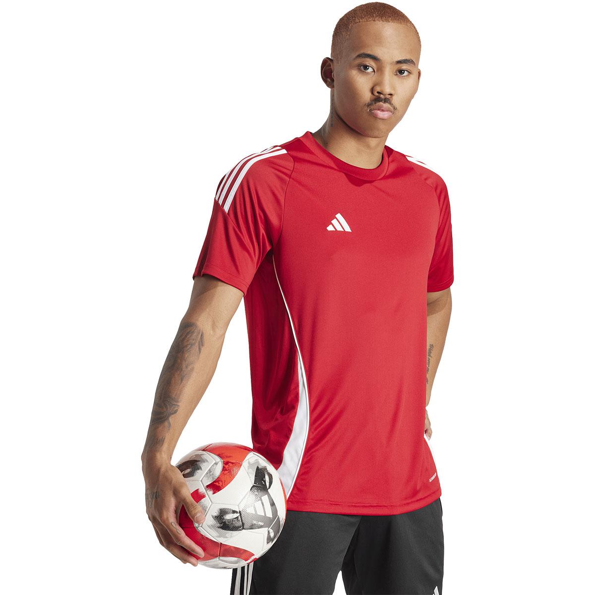 adidas Tiro 24 Trænings T-shirt TEPORE/CBLACK/FTWWHT
