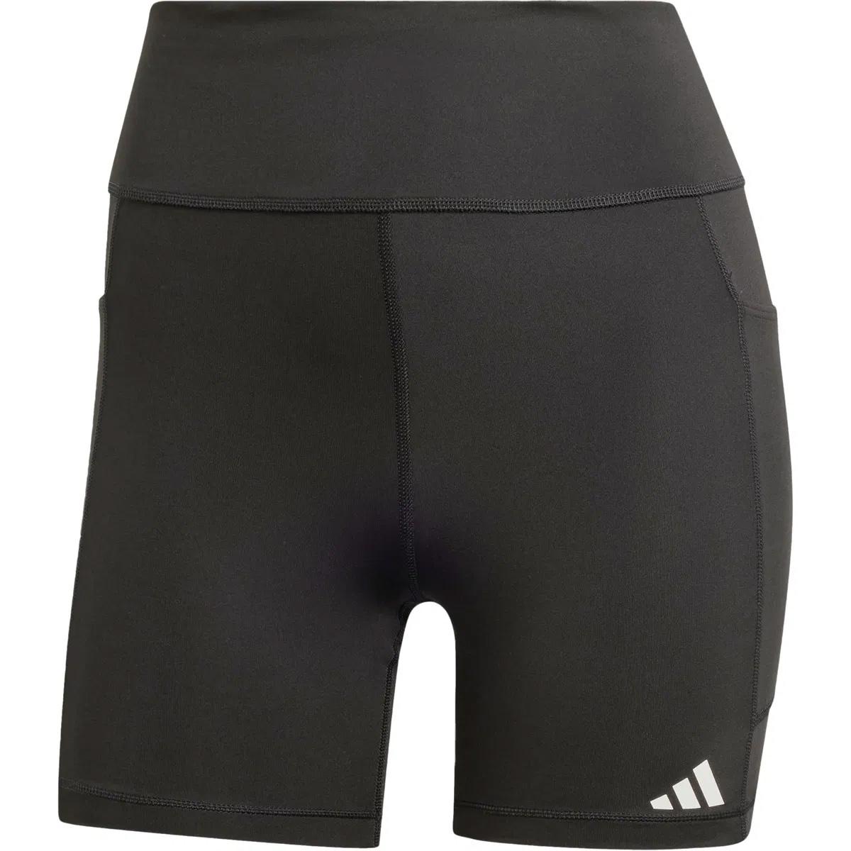 adidas Own The Run Korte Løbetights Dame BLACK/WHITE/BLACK