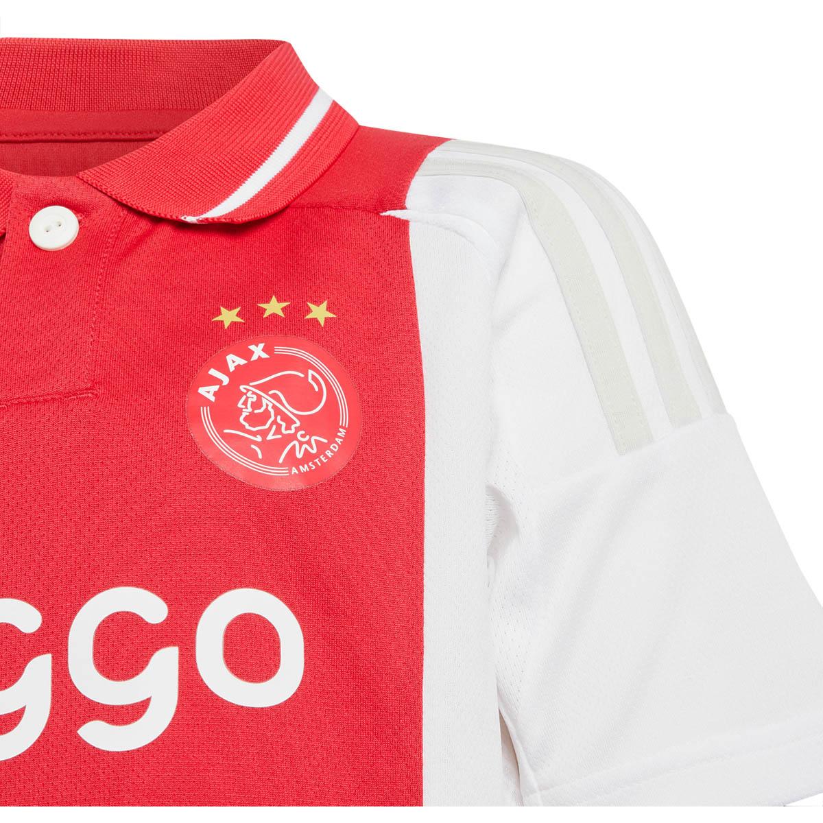 AFC Ajax 24/25 Hjemmebanesæt Børn WHITE/PNKFUS/BLILIL/M