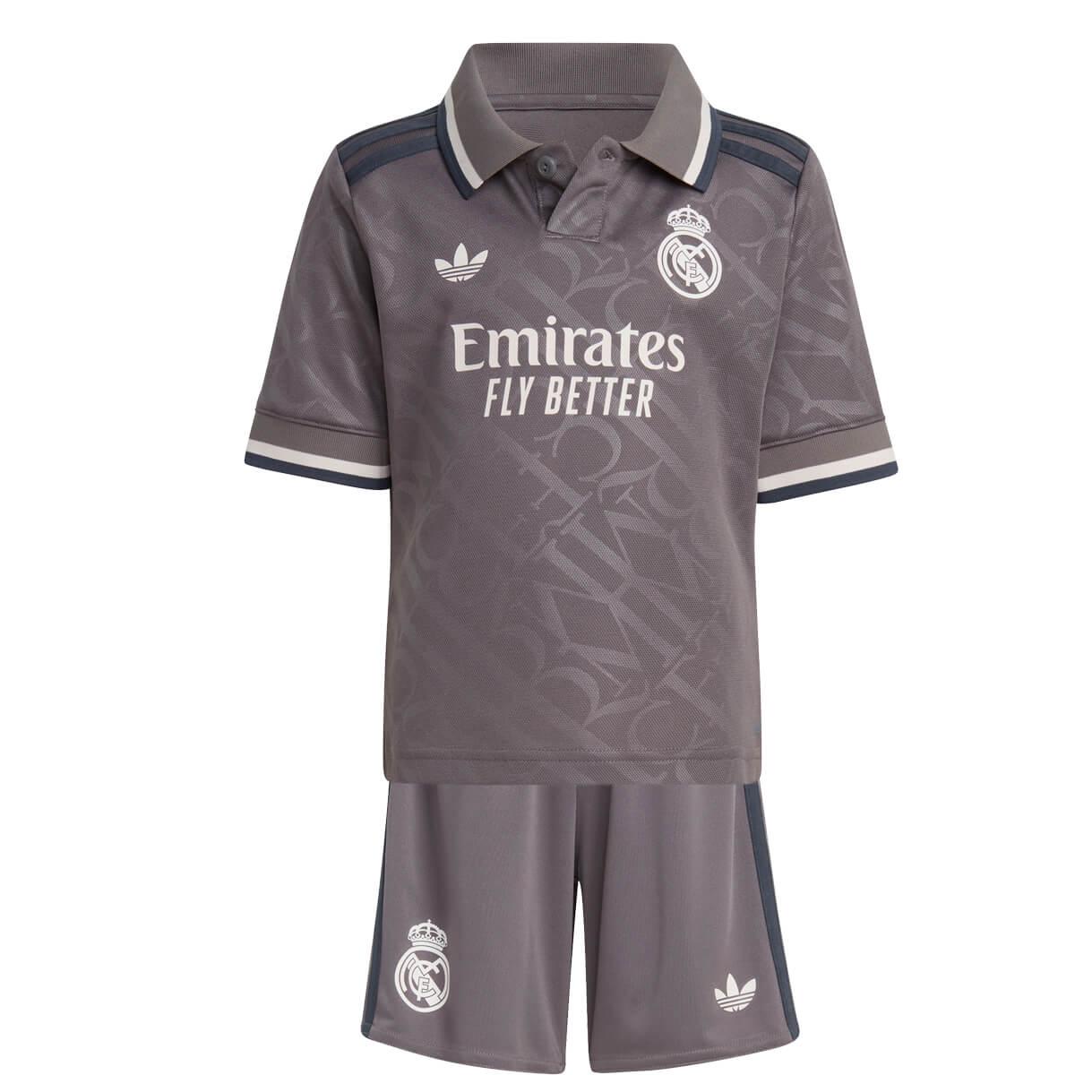 Real Madrid 24/25 3. Trøje Sæt Børn CHACOA