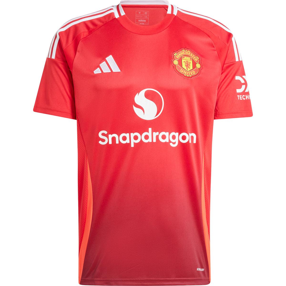 Manchester United FC 24/25 Hjemmebanetrøje MUFRED/BLACK