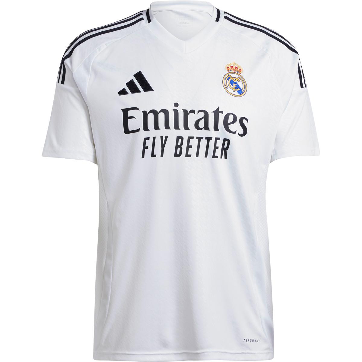 Real Madrid 24/25 Hjemmebanetrøje WHITE/PNKFUS/BLILIL/M