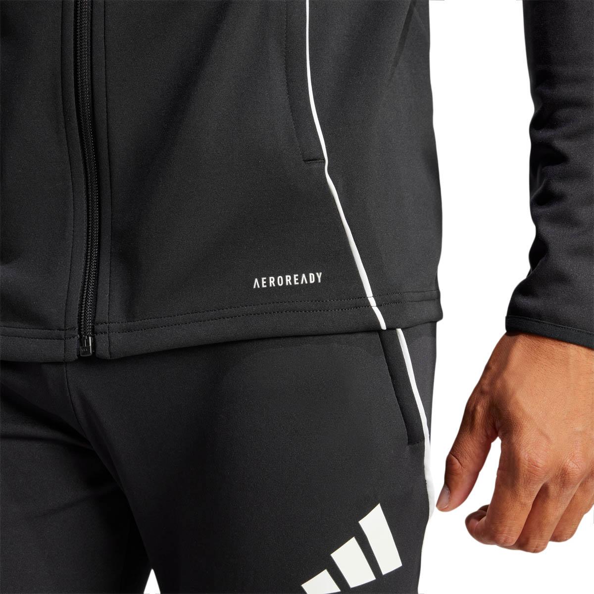 adidas Tiro 25 Full Zip Træningstrøje Black