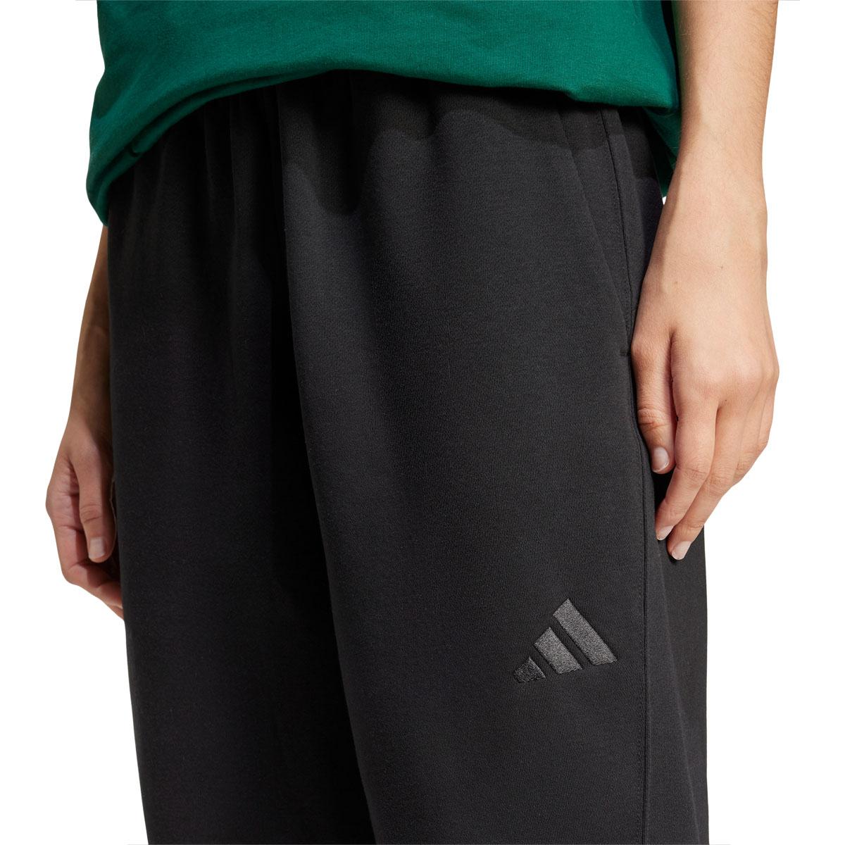 adidas All SZN Embroided Joggingbukser Dame BLACK/WHITE/BLACK