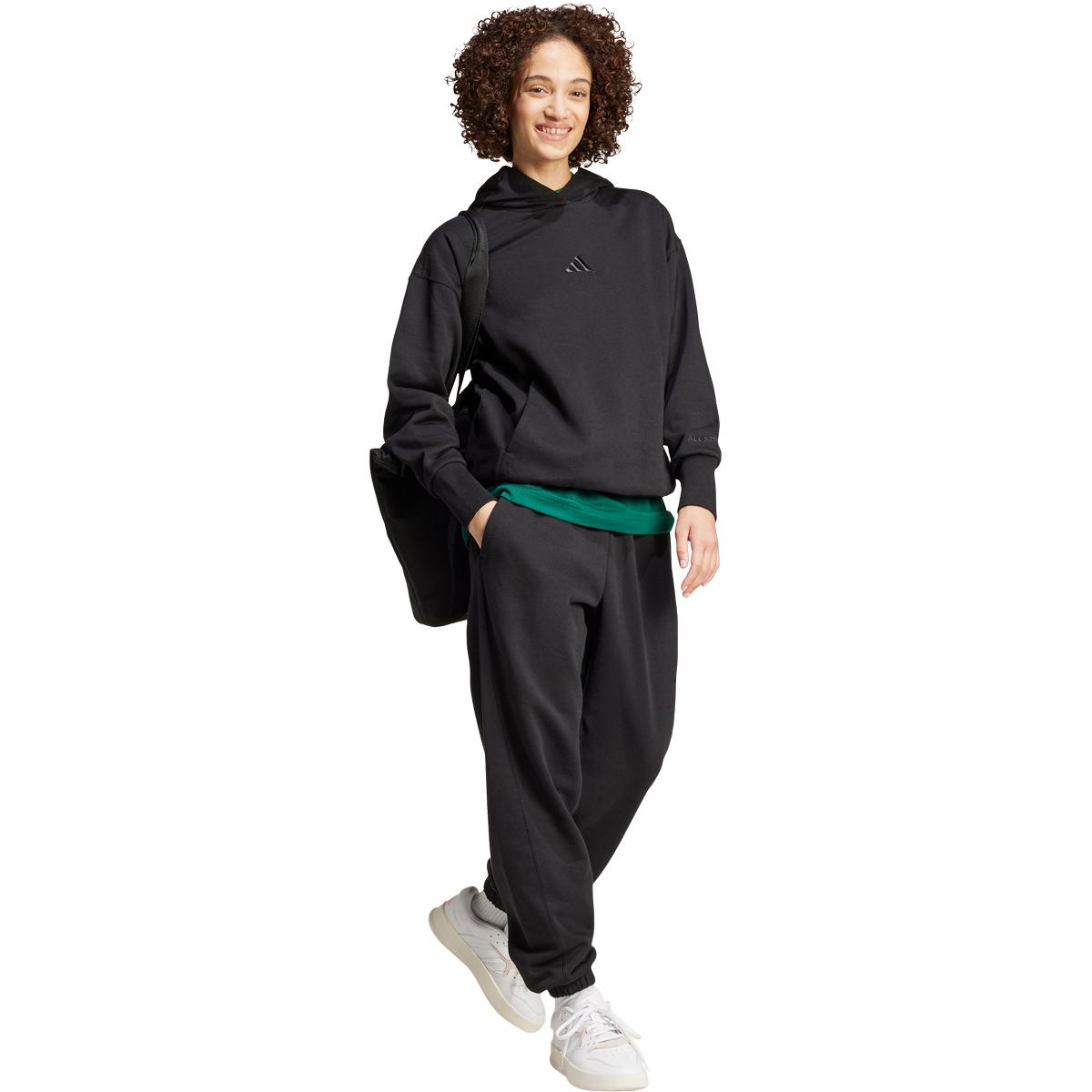 adidas All SZN Embroided Joggingbukser Dame BLACK/WHITE/BLACK