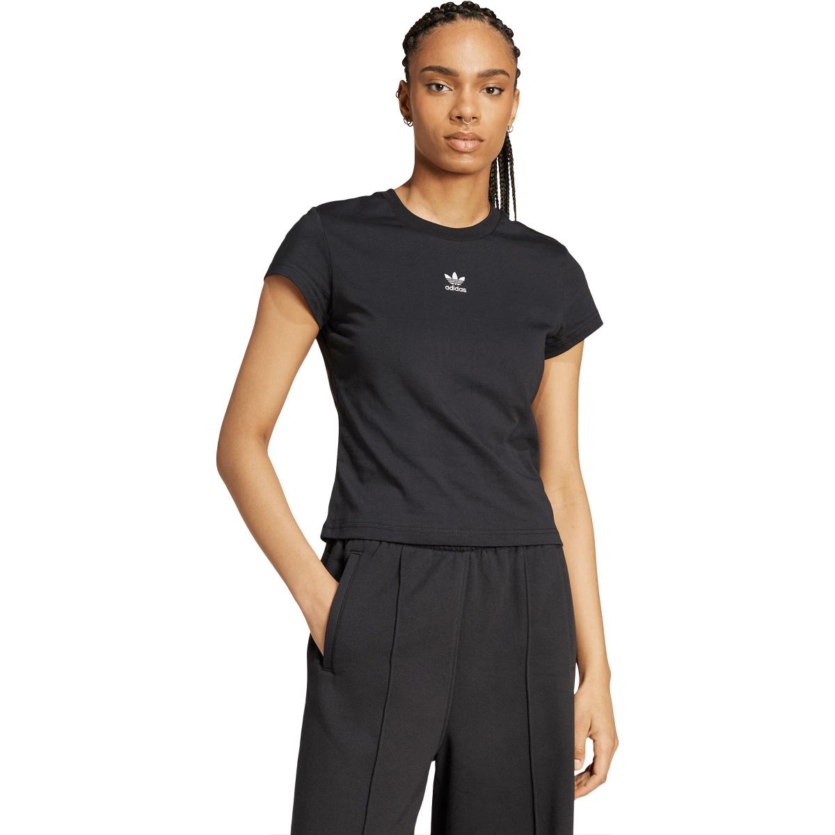 adidas Originals Essentials Slim T-shirt Dame Black