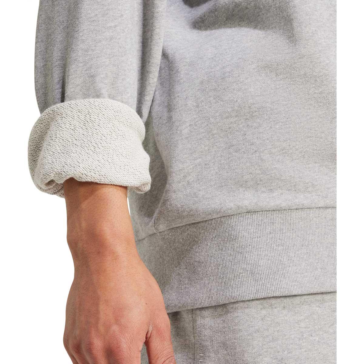 adidas All SZN Crew Sweatshirt Herre MGREYH/WHITE