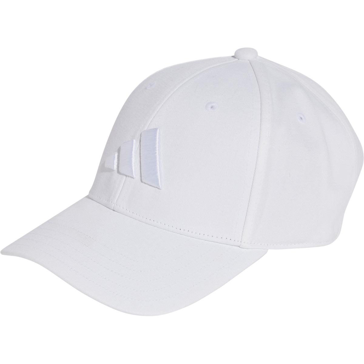 adidas B-Ball Tonal Strapback Cap White