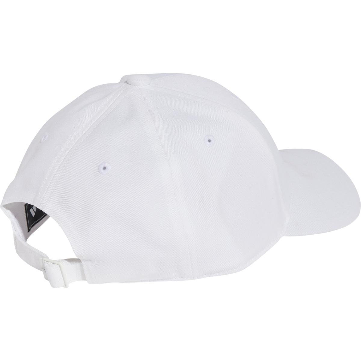adidas B-Ball Tonal Strapback Cap White