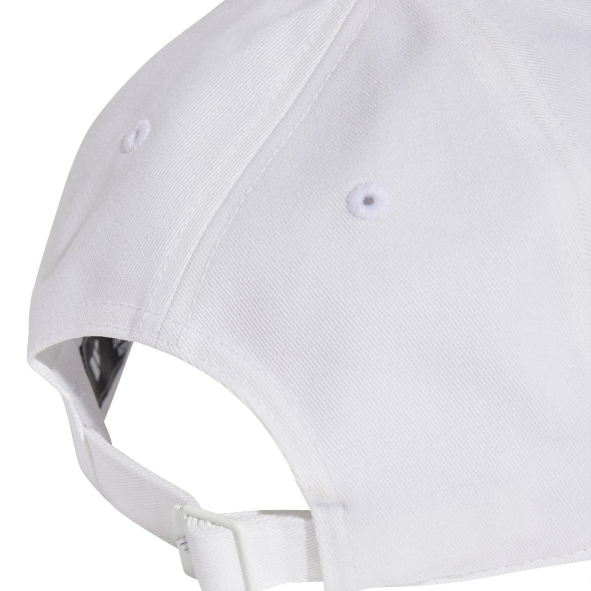 adidas B-Ball Tonal Strapback Cap White
