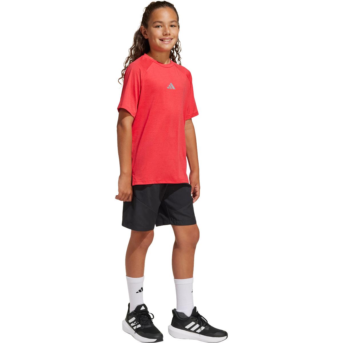 adidas All Sports Favorites Løpeshorts Barn BLACK/WHITE/BLACK