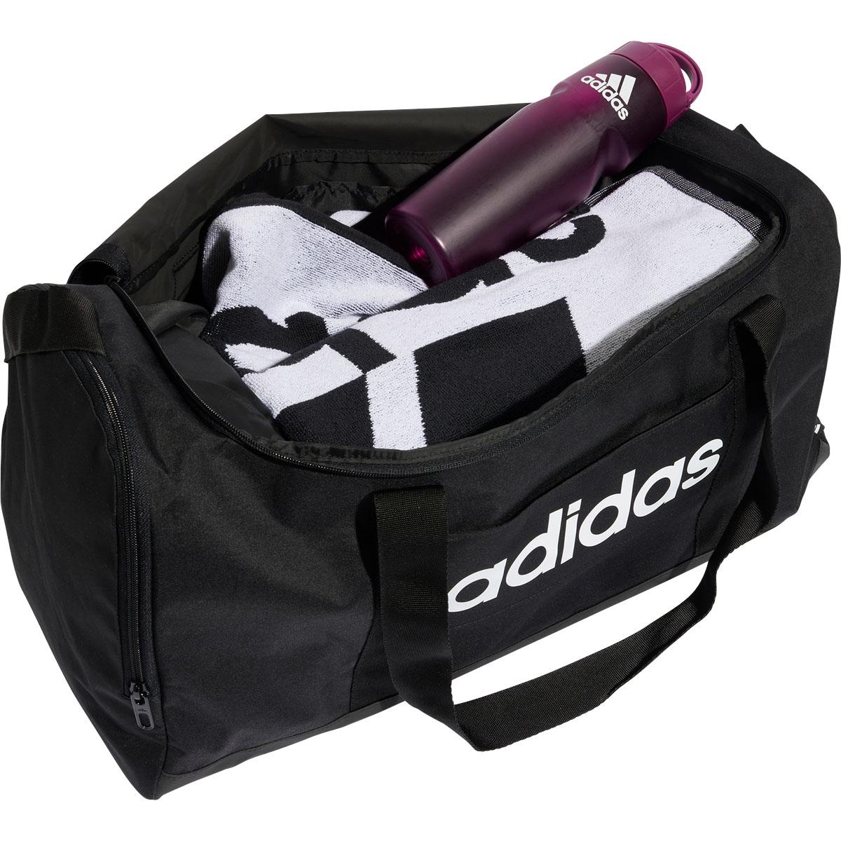 adidas Linear Duffel M Sportsveske BLACK/WHITE