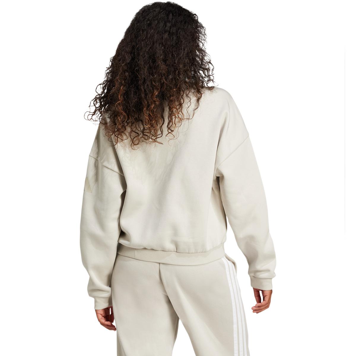 adidas Small Logo Bomber Sweatshirt Dame WONALU/WHITE