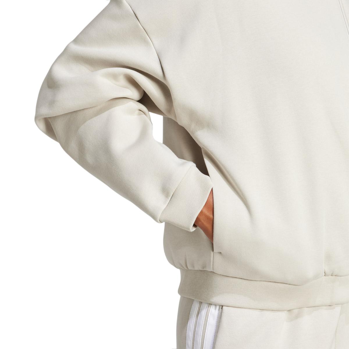 adidas Small Logo Bomber Sweatshirt Dame WONALU/WHITE