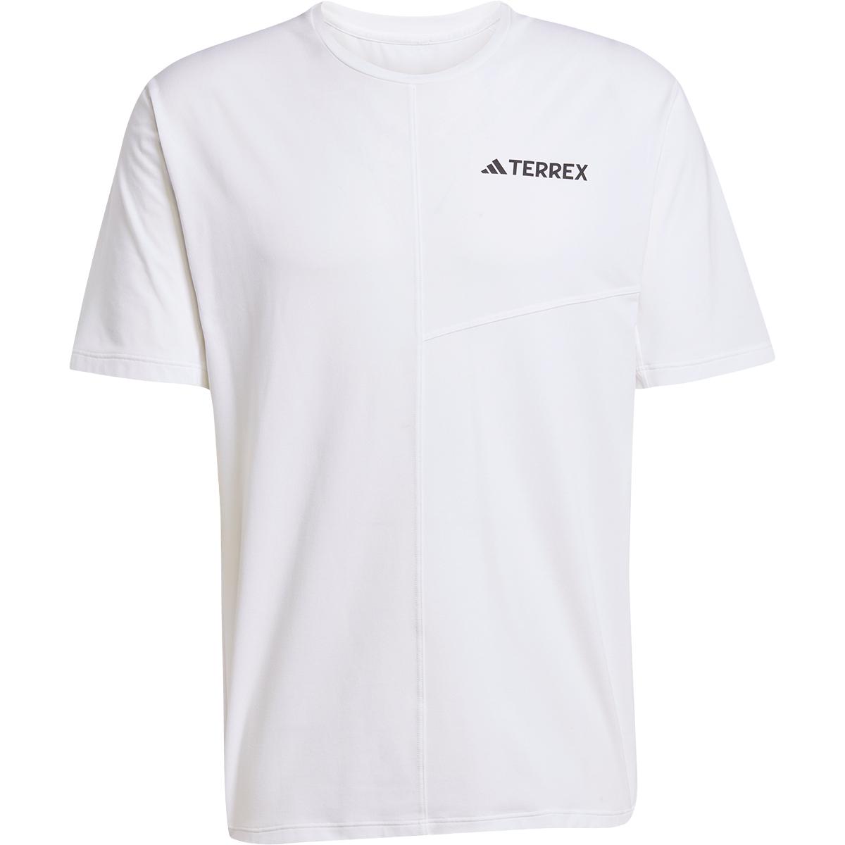 adidas Terrex Multi Vandre T-shirt Herre WHITE/PNKFUS/BLILIL/M