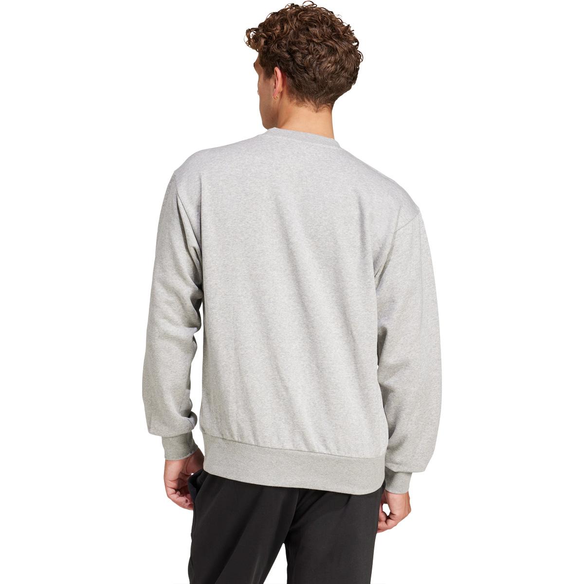adidas Feelcozy Sweatshirt Herre MGREYH/WHITE
