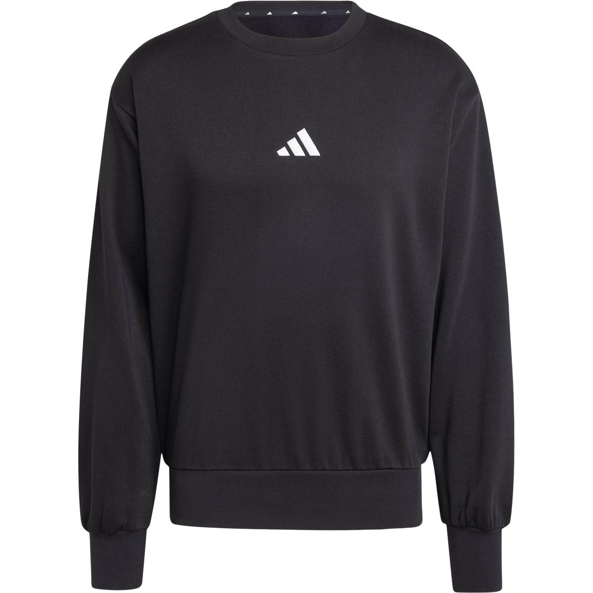 adidas Feelcozy Sweatshirt Herre BLACK/WHITE/BLACK