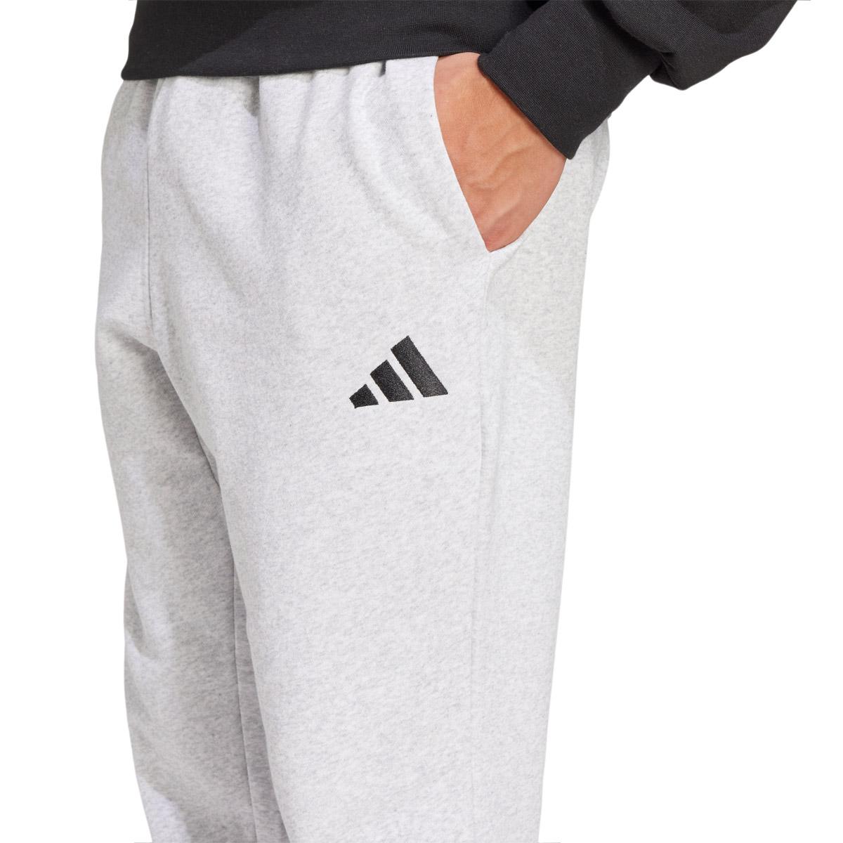 adidas Feel Cozy Joggebukser Herre LGREYH/WHITE