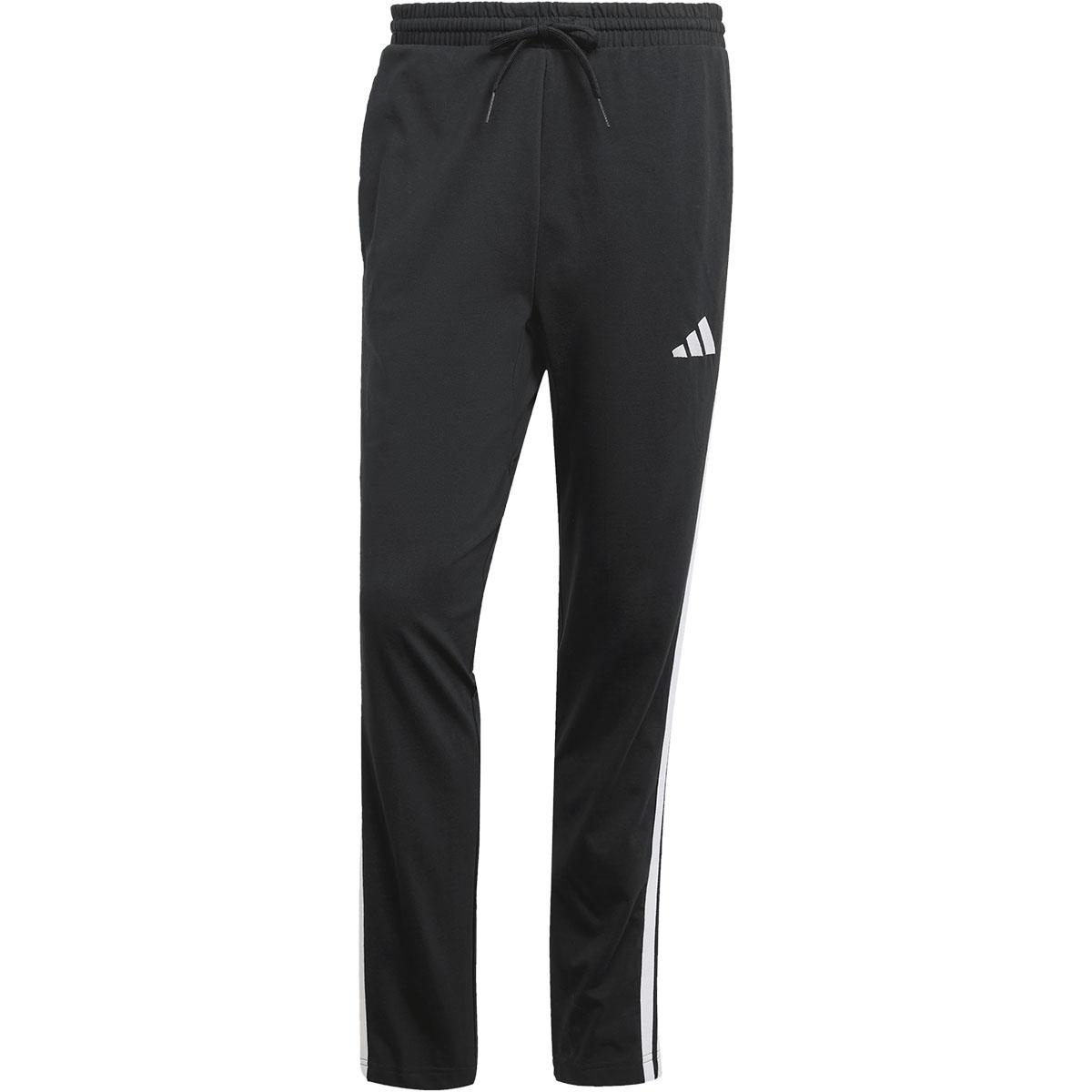 adidas 3-Stripes Joggingbukser Herre BLACK/WHITE