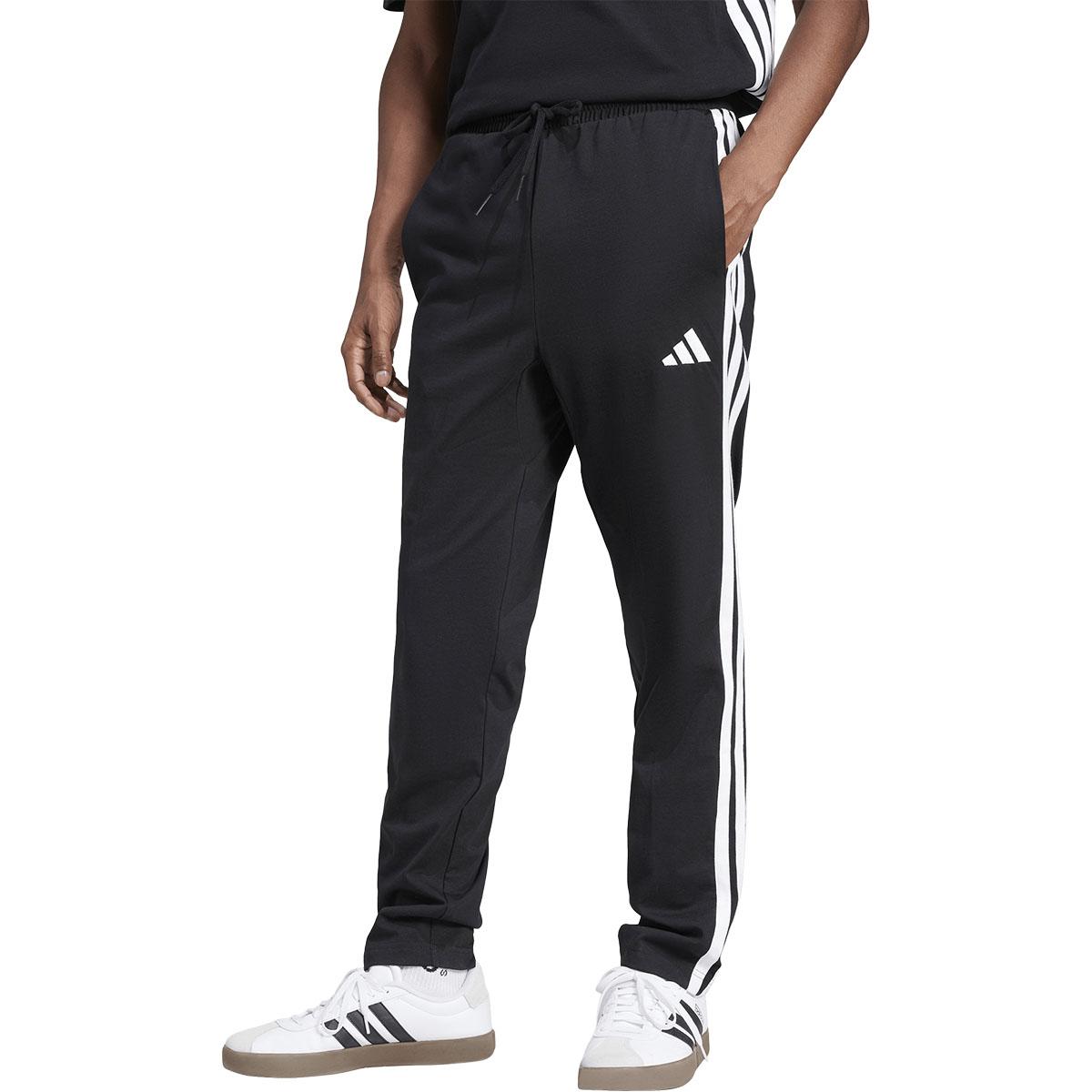 adidas 3-Stripes Joggingbukser Herre BLACK/WHITE