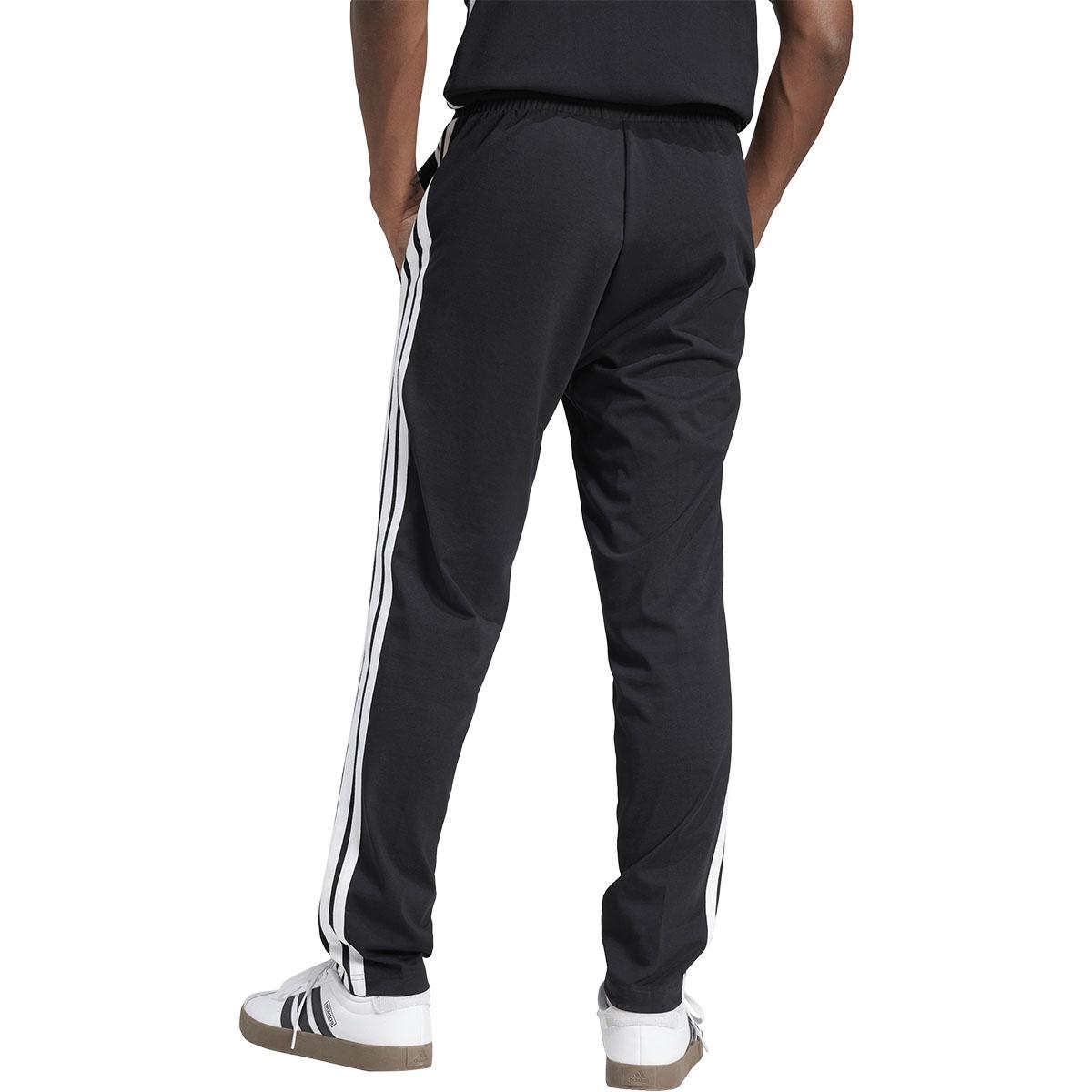 adidas 3-Stripes Joggingbukser Herre BLACK/WHITE