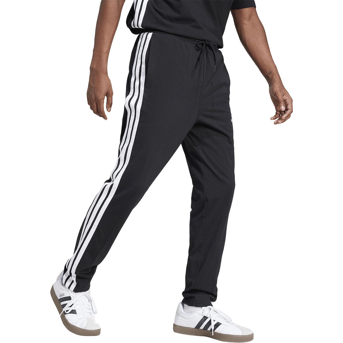 adidas 3-Stripes Joggingbukser Herre BLACK/WHITE