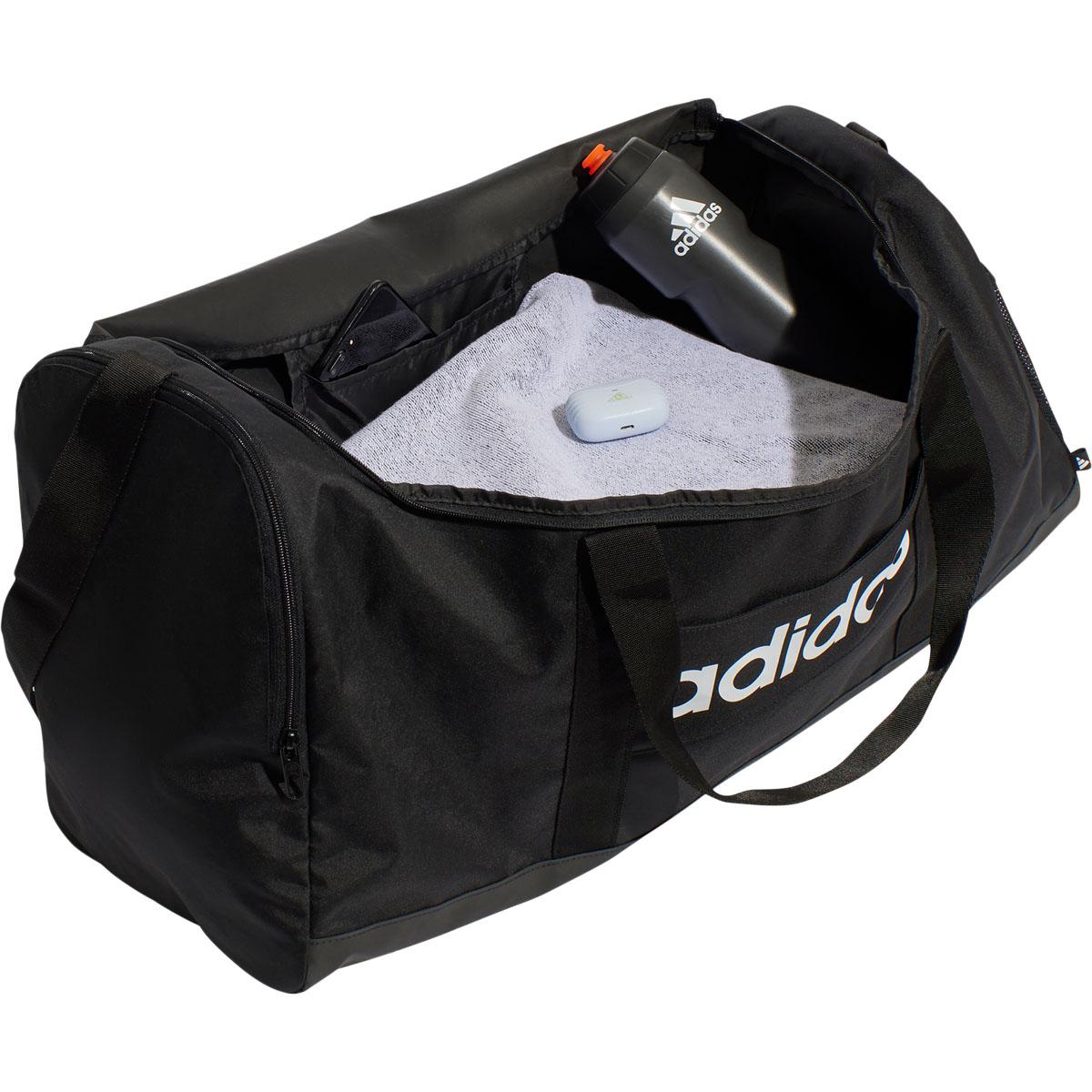 adidas Linear Duffel L Sportsveske BLACK/WHITE