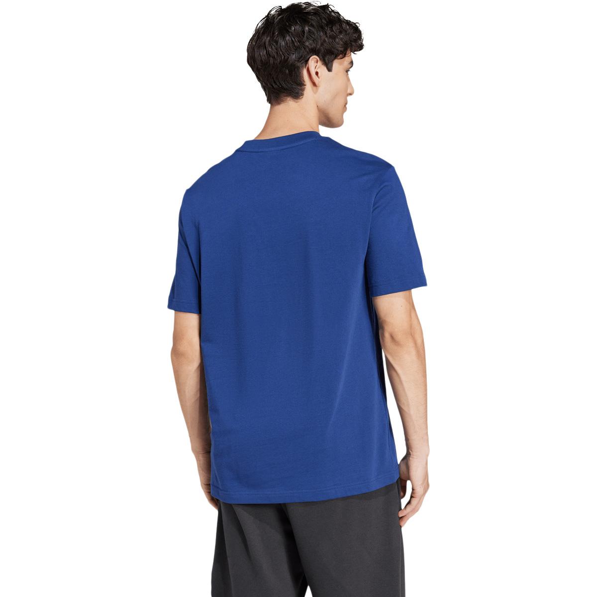 adidas Essentials Small Logo T-shirt Herre DKBLUE/WHITE