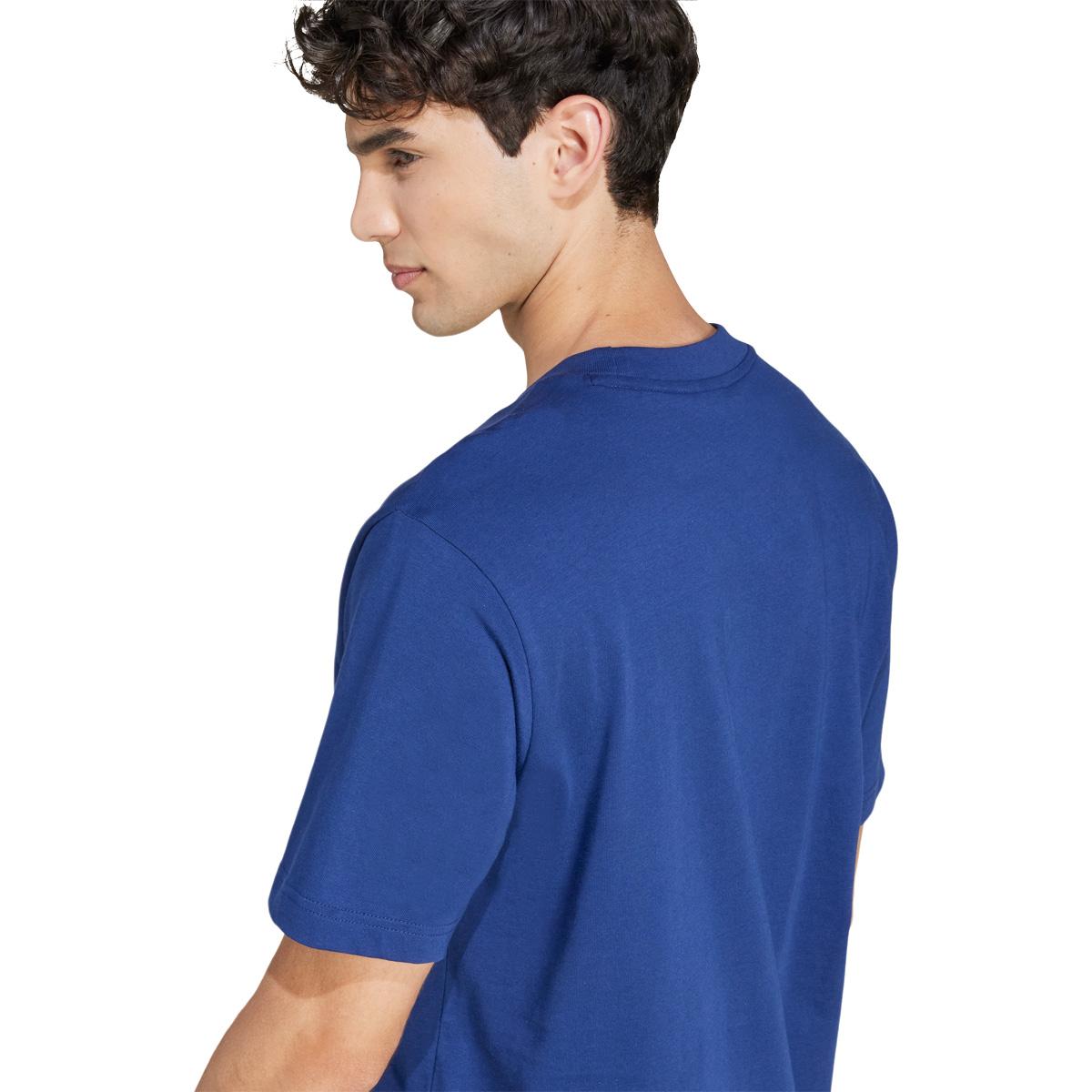 adidas Essentials Small Logo T-shirt Herre DKBLUE/WHITE