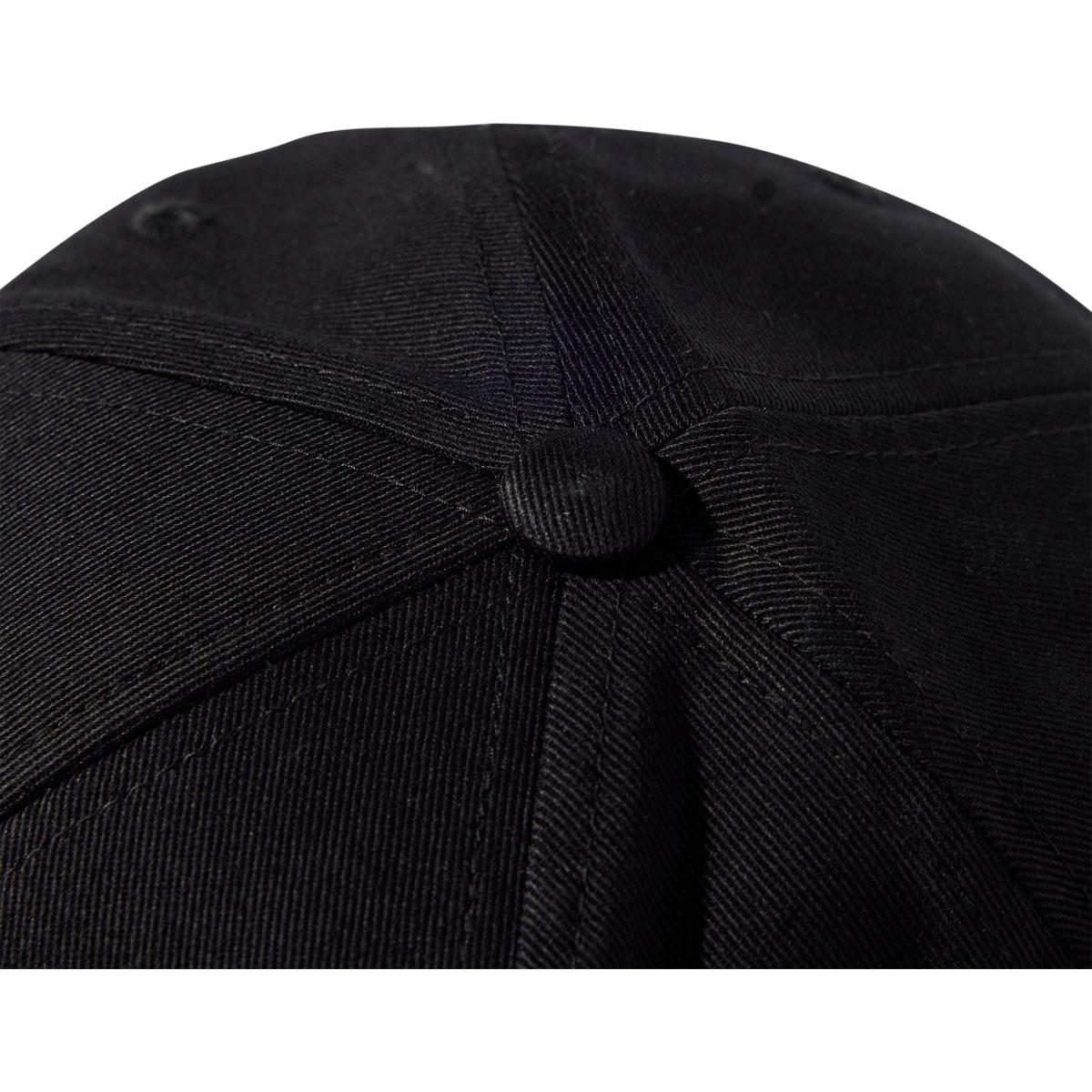 adidas B-Ball Cotton Strapback Cap BLACK/WHITE