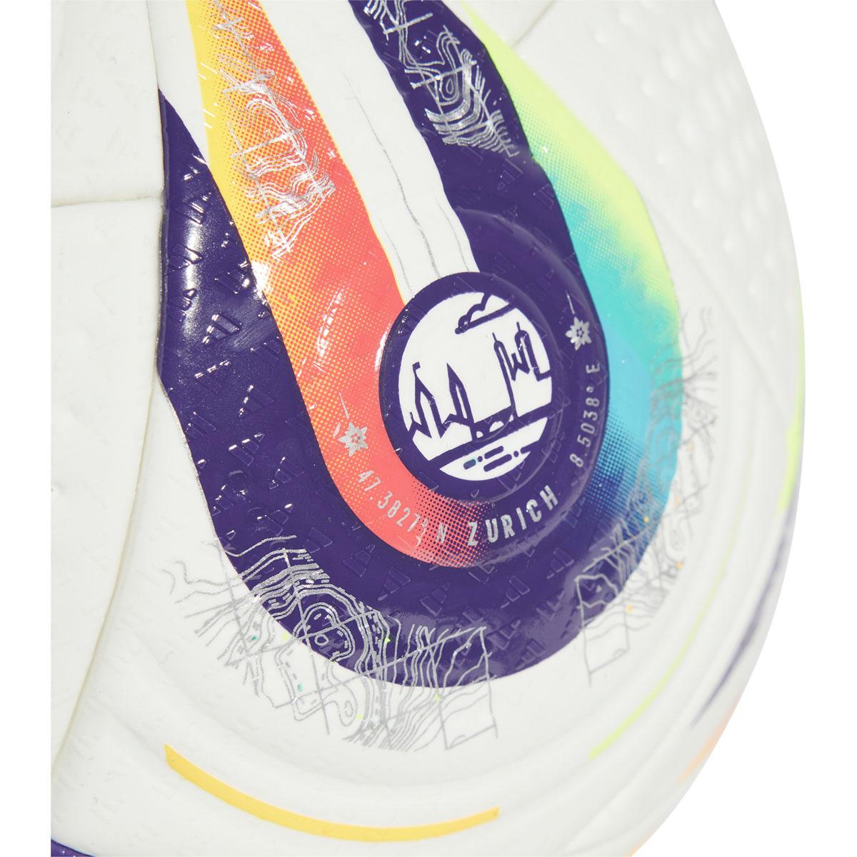 adidas Womens Euro25 Pro Fodbold WHITE/PNKFUS/BLILIL/M