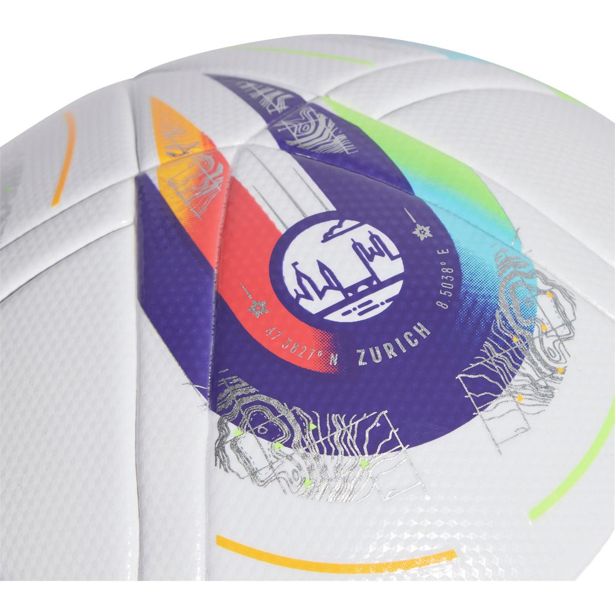 adidas Womens Euro25 League Fodbold WHITE/PNKFUS/BLILIL/M