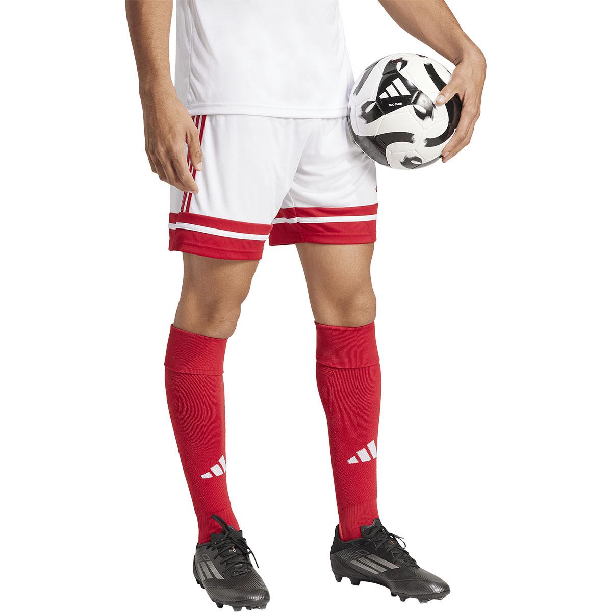 adidas Squadra 25 Træningsshorts Hvid/rød