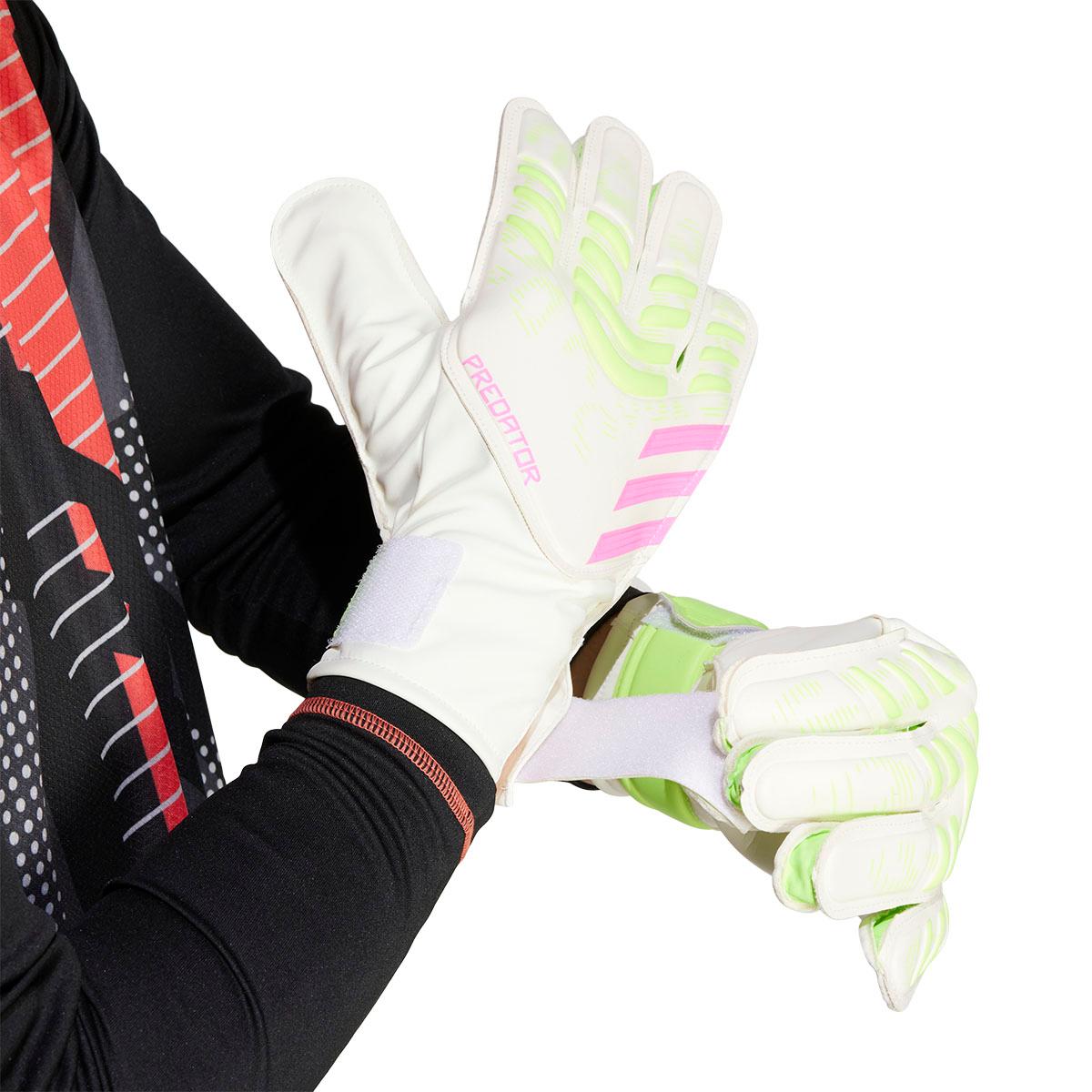 adidas Predator Training Målmandshandsker WHITE/PNKFUS/BLILIL/M