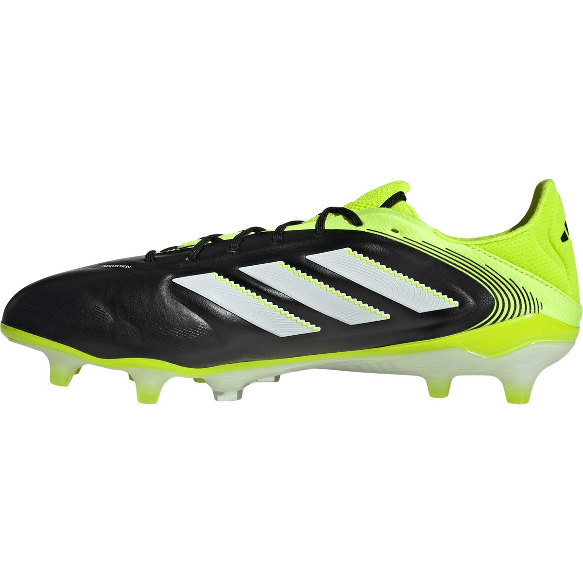 adidas Copa Pure III Elite FG Fodboldstøvler Black/Lime