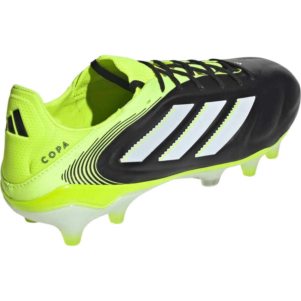 adidas Copa Pure III Elite FG Fodboldstøvler Black/Lime