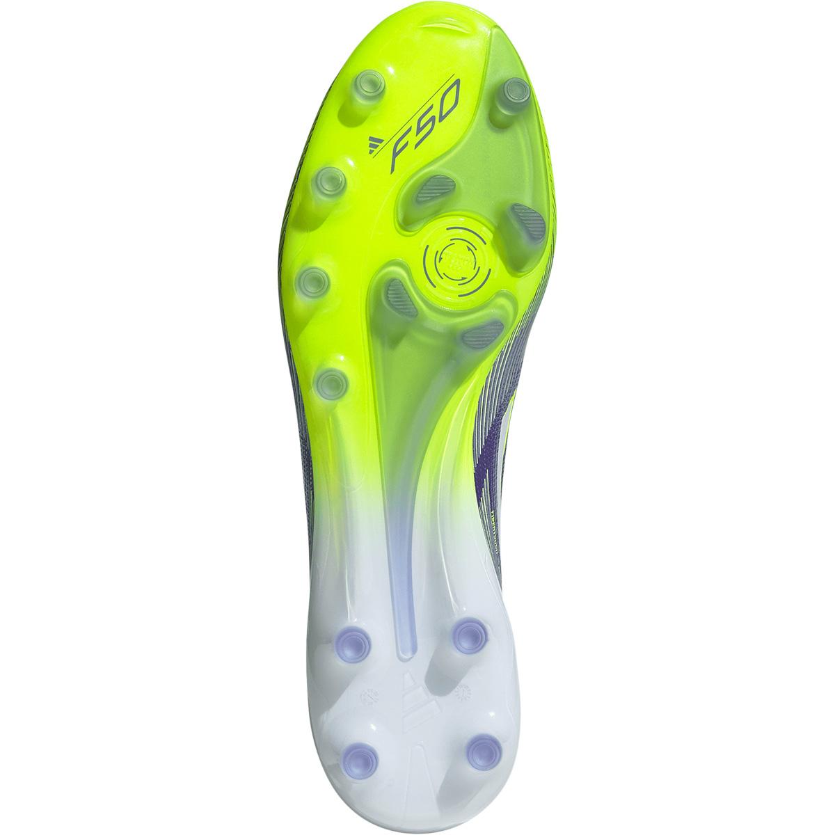 adidas F50 Elite AG Fodboldstøvler Purple/Lime