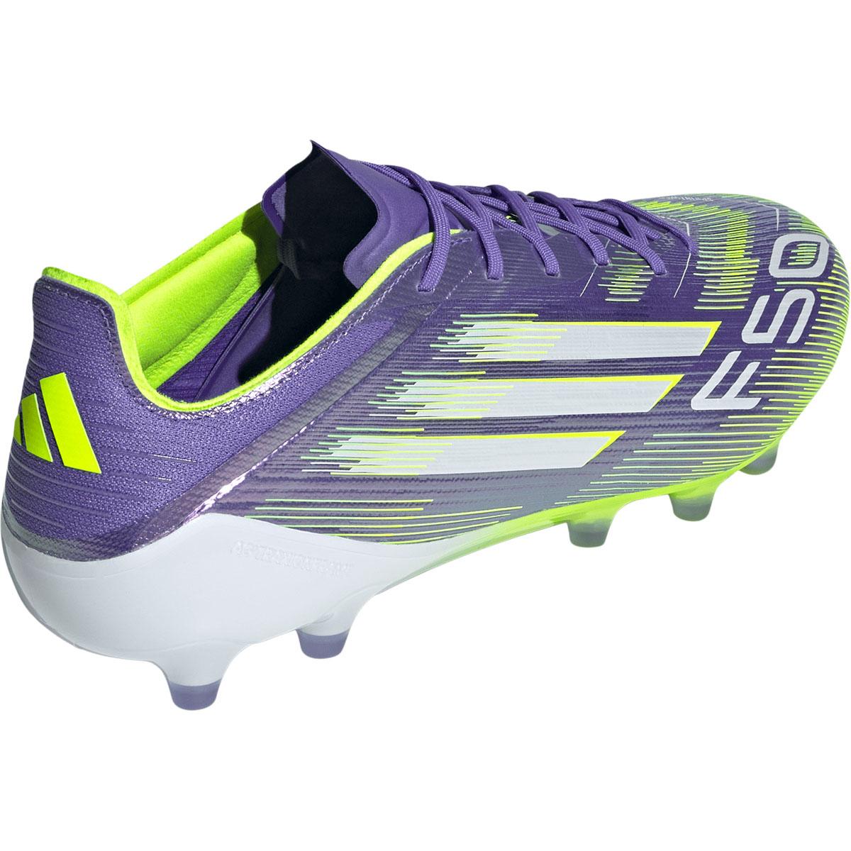 adidas F50 Elite AG Fodboldstøvler Purple/Lime