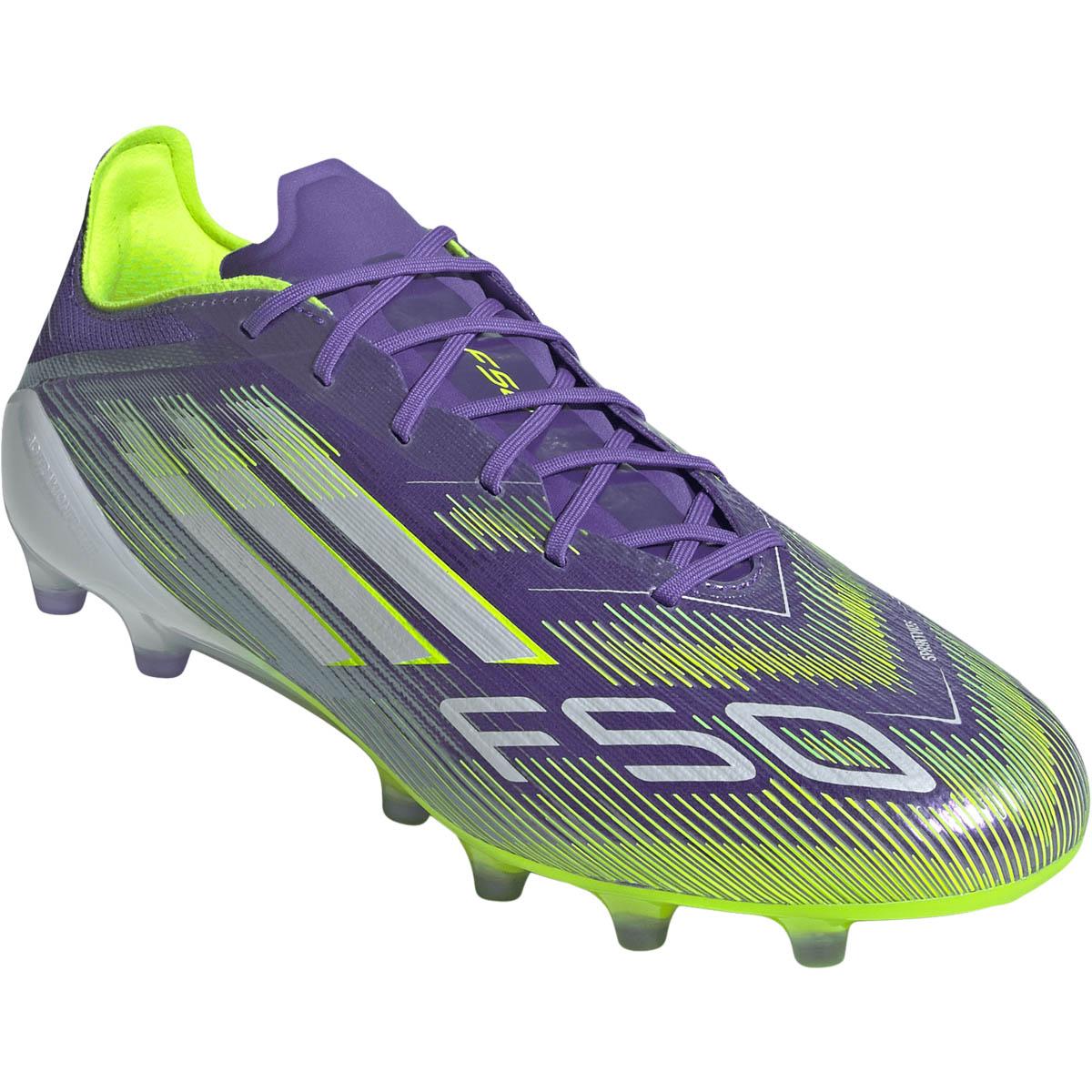 adidas F50 Elite AG Fodboldstøvler Purple/Lime