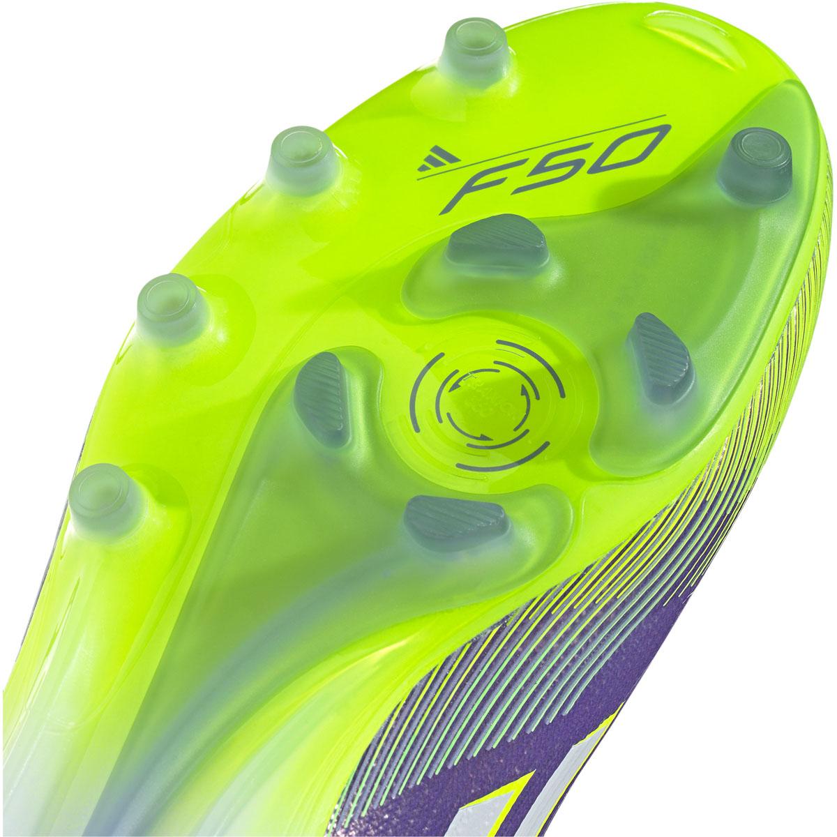 adidas F50 Elite AG Fodboldstøvler Purple/Lime