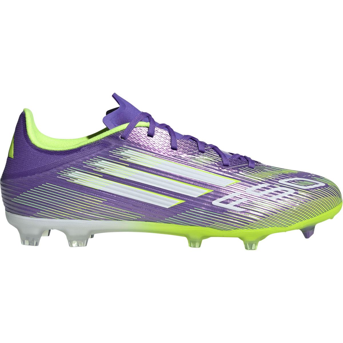 adidas F50 League FG/MG Fodboldstøvler Purple/Lime