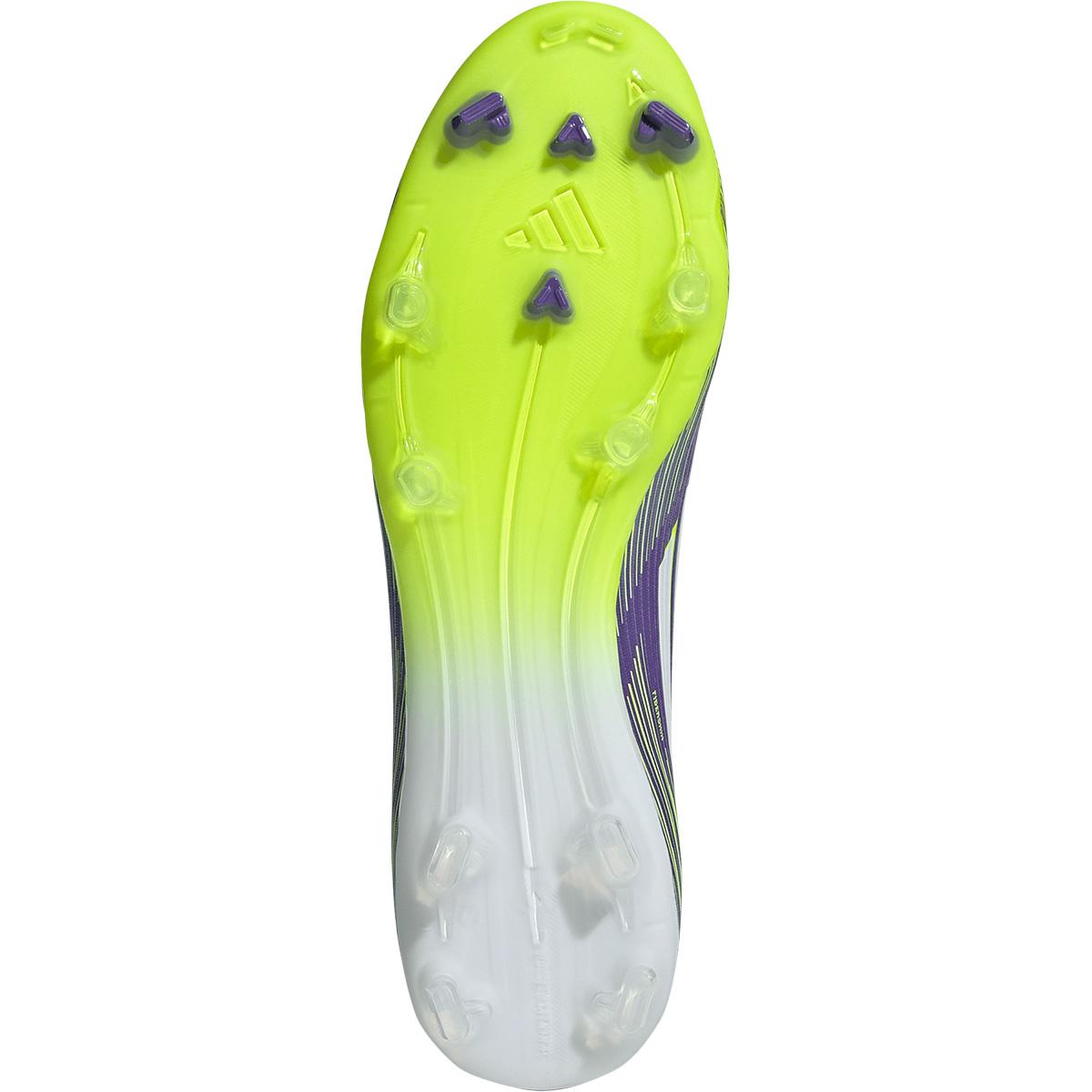 adidas F50 League FG/MG Fodboldstøvler Purple/Lime