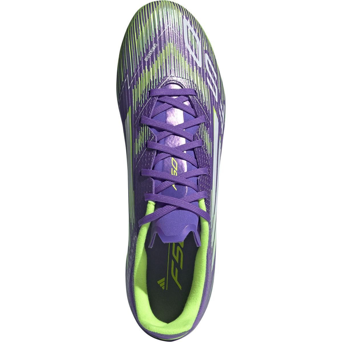 adidas F50 League FG/MG Fodboldstøvler Purple/Lime