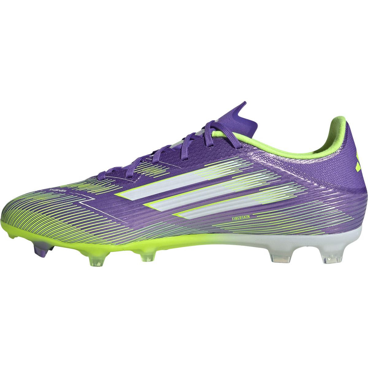 adidas F50 League FG/MG Fodboldstøvler Purple/Lime