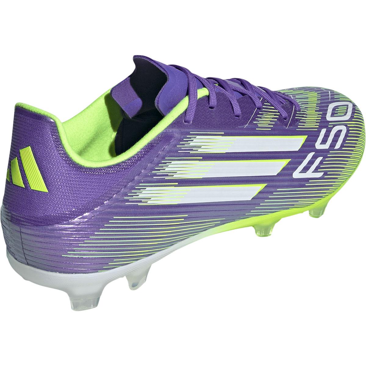 adidas F50 League FG/MG Fodboldstøvler Purple/Lime