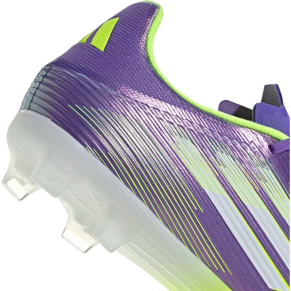 adidas F50 League FG/MG Fodboldstøvler Purple/Lime