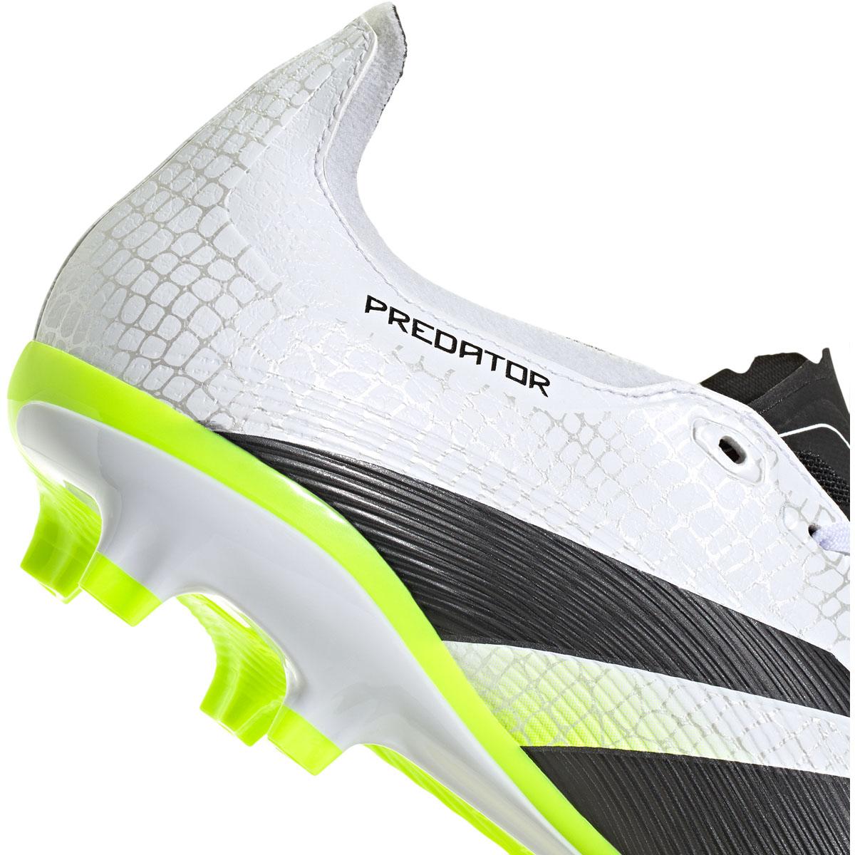 adidas Predator League FG/MG Fodboldstøvler White/Lime