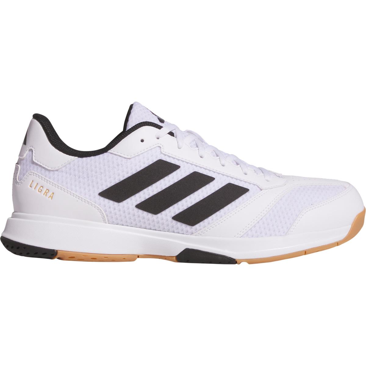 adidas Ligra 8 Håndballsko Herre FTWWHT/COUGRN/CBLACK